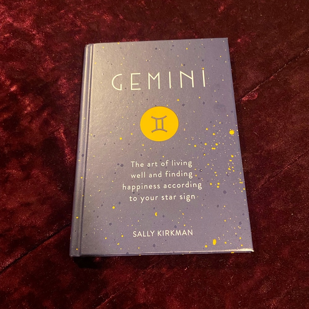 Gemini book brand new never read or used D